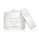 Mediterranea Action Body - Crema Corpo 200 ml, Effetto Seta Texture Sensoriale - Idratante e Nutriente per Donna - Pelle Liscia, Elastica, Vellutata -...