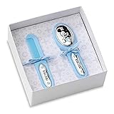 VALENTI & CO. Disney Baby Prima Infanzia - Set Box Regalo Con Spazzola Capelli E Pettine Indispensabile Tra Gli Accessori Neonato Con Finiture Topolino Mickey...