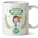 Mugffins Tazza Mamma - Migliore Mamma del Mondo - Tazza Originale in Ceramica Idea Regalo Festa della Mamma