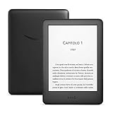 Kindle, ora con luce frontale integrata - Con pubblicità - Nero (generazione precedente - 10ª)