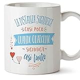 MUGFFINS Tazza San Valentino (Ti amo) - la distanza significa così poco quando… - Idee Regali Anniversario Originali per Lui/per Lei/Ragazzi/Fidanziati