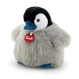 Trudi , Fluffies - Fluffy Penguin: Cuddly plush penguin , Christmas, baby shower, birthday or Christening gift for kids, Plush Toys , Suitable from birth