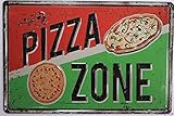 Jackgold Honey Retro Mmngt Pizza Zona Ristorante Cucina Home Decor Wall Art Vintage Cartello Distressed Esterno Casa Grotta Garage Bar Decorazione Parete...
