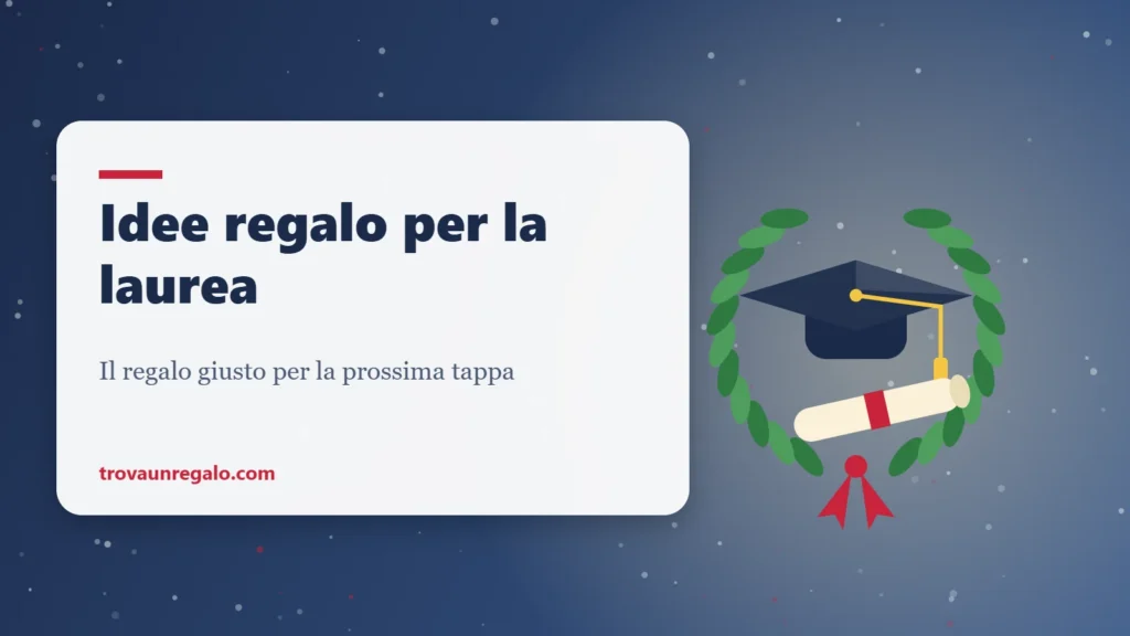 Idee regalo per la laurea: tocco, corona d’alloro e pergamena