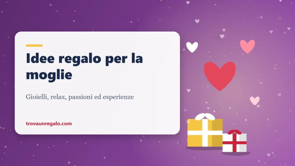 Illustrazione: cuori e pacchi regalo